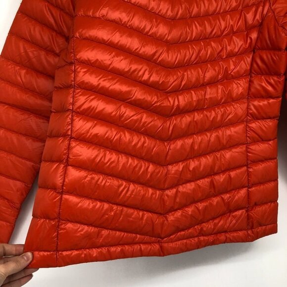 BMW Red puffer bomber jacket women’s small NWT S - Picture 9 of 16